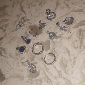 Stunning handmade by jeweler Sterling Silver pieces.